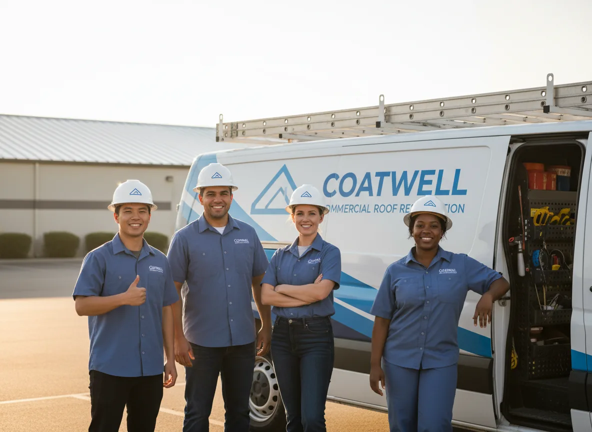 Commercial roof coating company in Housatonic, MA